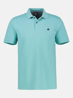Basic poloshirt voor heren, effen kleur