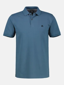 Basic poloshirt voor heren, effen kleur