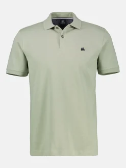 Basic poloshirt voor heren, effen kleur