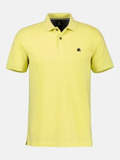 Basic poloshirt voor heren, effen kleur