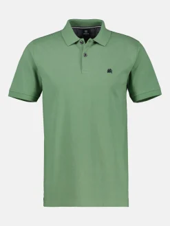 Basic poloshirt voor heren, effen kleur