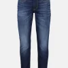 BAXTER 5-pocket denim in used look, RELAXED FIT