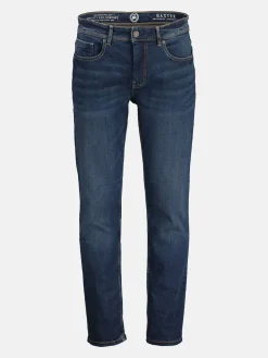 BAXTER 5-pocket denim, RELAXED FIT, effen kleur