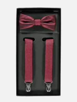 Bretels en vlinderdas *Jacquard*