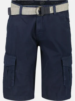 Cargo Bermuda, effen kleur