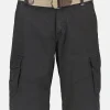 Cargo Bermuda met riem
