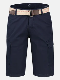 Cargobermudashort met riem