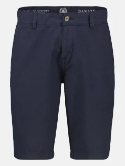 Chino Bermuda met linnen inhoud