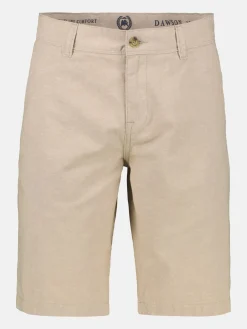 Chino Bermuda met linnen inhoud