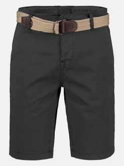 Chino-Bermuda mit Gürtel