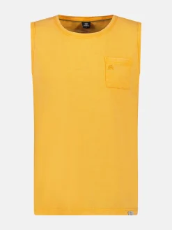 Comfortabele tanktop met borstzak