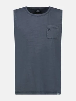 Comfortabele tanktop met borstzak
