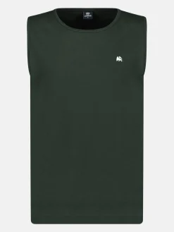 Effen gekleurde tanktop voor heren