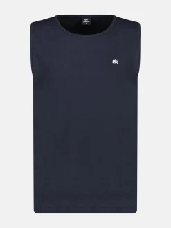 Effen gekleurde tanktop voor heren