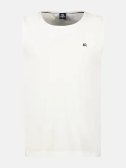 Effen gekleurde tanktop voor heren