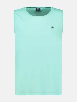 Effen gekleurde tanktop voor heren