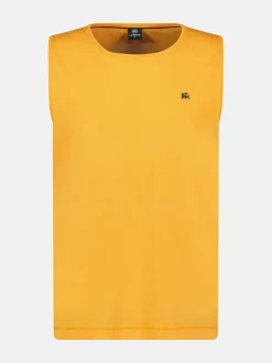 Effen gekleurde tanktop voor heren