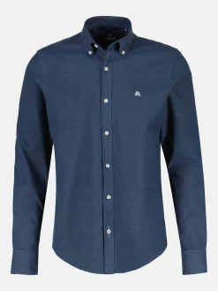 Effen oxford overhemd