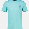 Effen T-shirt met print