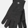 Fijngebreide handschoen, met fleece gevoerd