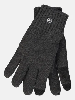 Fijngebreide handschoen, met fleece gevoerd