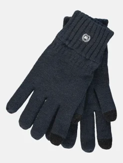 Fijngebreide handschoen, met fleece gevoerd