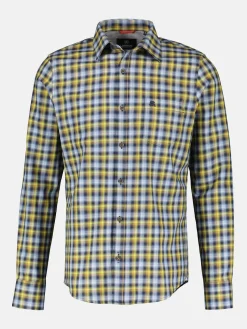 Geruit overhemd in twill kwaliteit