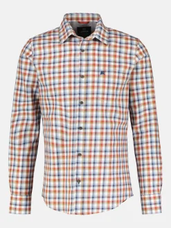 Geruit overhemd in twill kwaliteit