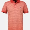 Gestreept poloshirt in grote maten