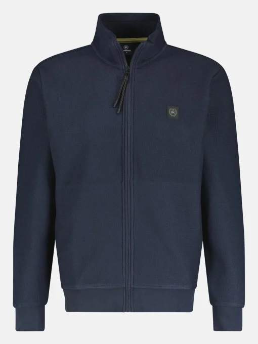 Gestructureerd sweatjack