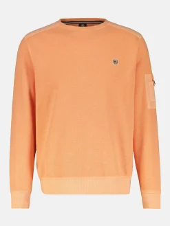 Gestructureerd sweatshirt met details