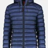 Gewatteerde blouson met capuchon