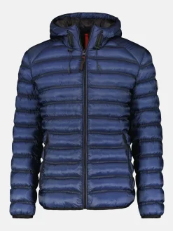 Gewatteerde blouson met capuchon