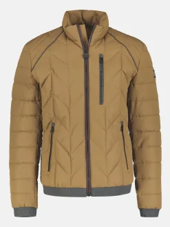 Gewatteerde herenblouson met functionaliteit