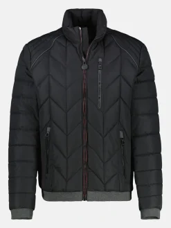 Gewatteerde herenblouson met functionaliteit