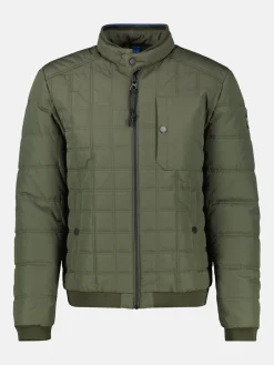 Gewatteerde herenblouson met functionaliteit