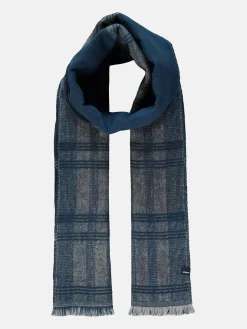 Geweven sjaal in patchwork-look