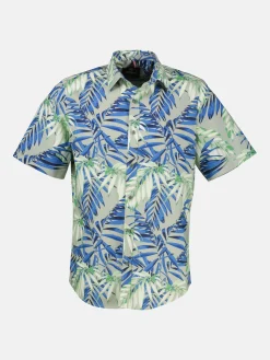 Hawaiiaans shirt, bloemenpatroon