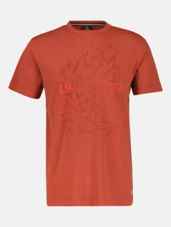 Heren t-shirt met borstprint