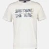Heren T-shirt met borstprint
