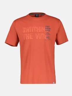 Heren T-shirt met borstprint