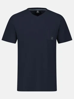 Heren T-shirt met V-hals