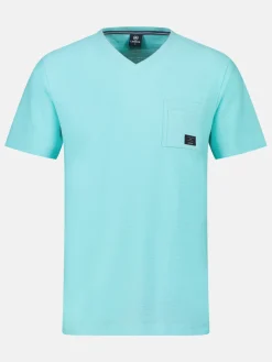Heren T-shirt met V-hals