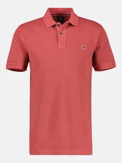 Herenpoloshirt in gewassen look
