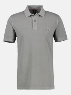 Herenpoloshirt in gewassen look