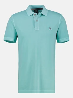 Herenpoloshirt in gewassen look