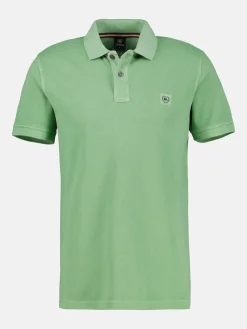 Herenpoloshirt in gewassen look