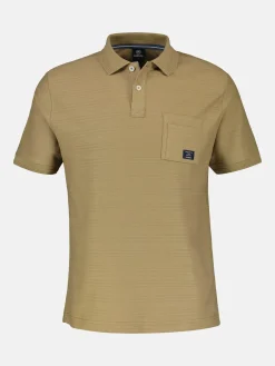 Herenpoloshirt met opgestikte borstzak