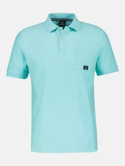 Herenpoloshirt met opgestikte borstzak