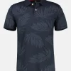 Jacquard poloshirt voor heren